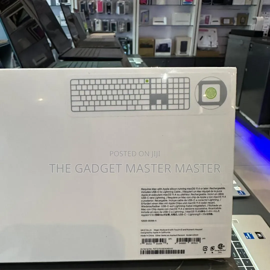 Apple Magic Keyboard With Touch Id and Numerics