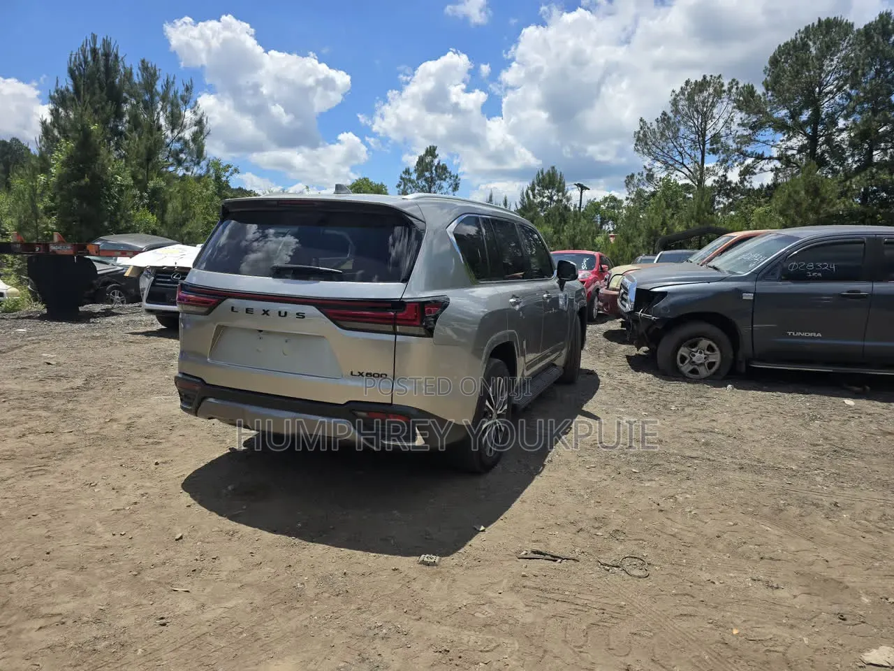 New Lexus LX 600 2025 Silver