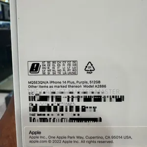 New Apple iPhone 14 Plus 512 GB Purple