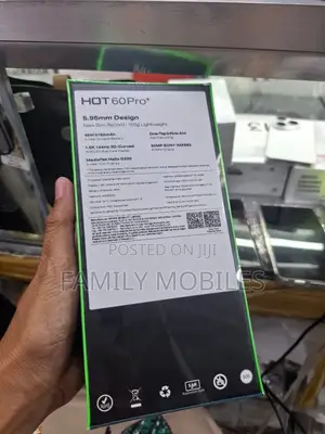 New Infinix Hot 60 Pro+ 256 GB Black