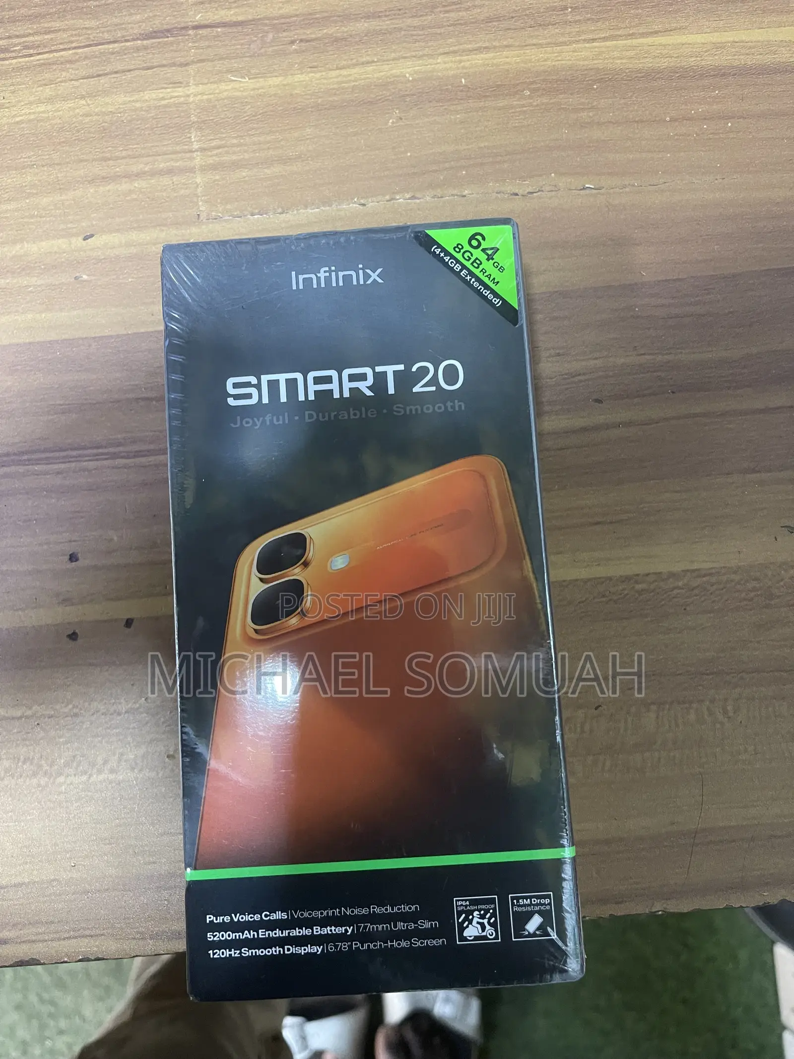 New Infinix Smart 20 64 GB Black