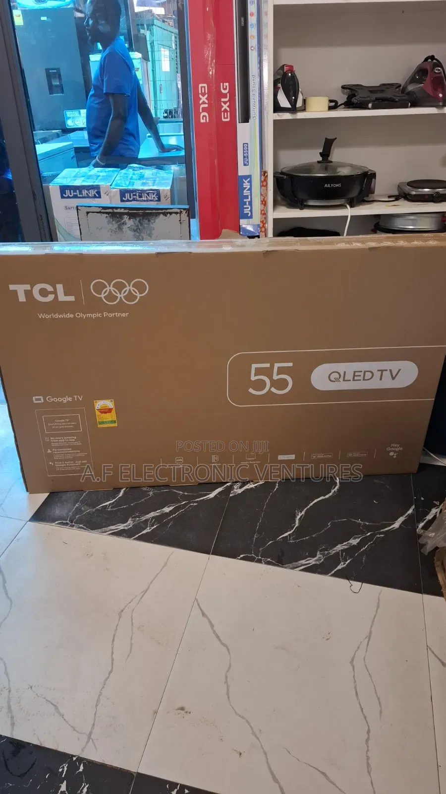TCL 55-Inch Qled Google Smart Tv