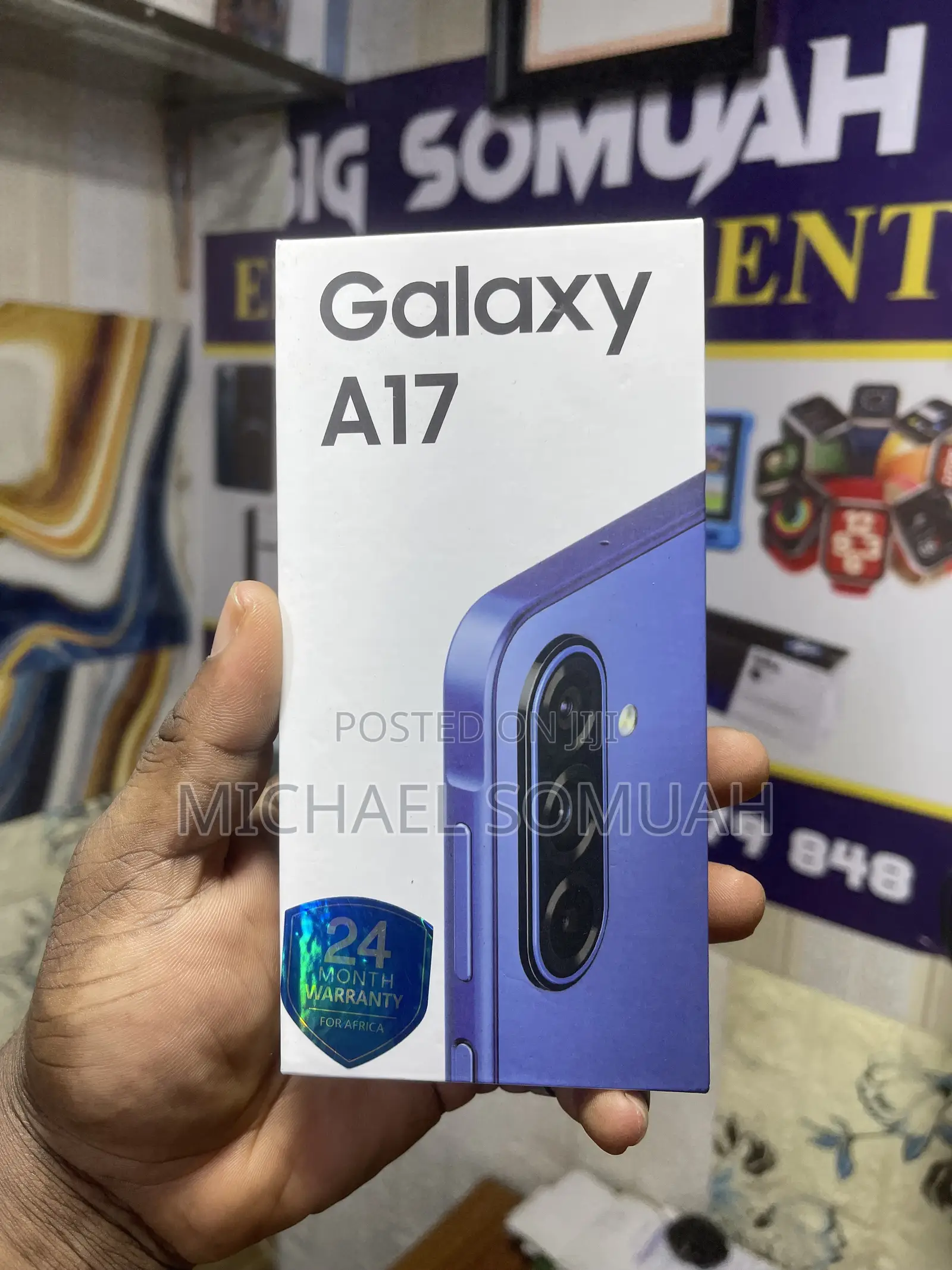 New Samsung Galaxy A17 128 GB Blue