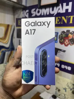 New Samsung Galaxy A17 128 GB Blue