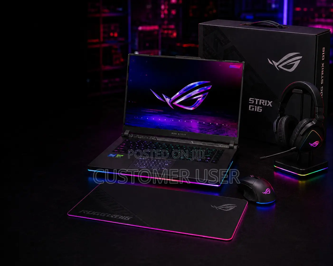 New Laptop Asus ROG Strix G16 G614 32GB Intel Core i9 SSD 1T