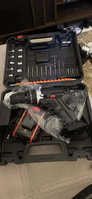 3in1 Multifunctional Electric Drill Mini Screwdriver- Red/Black
