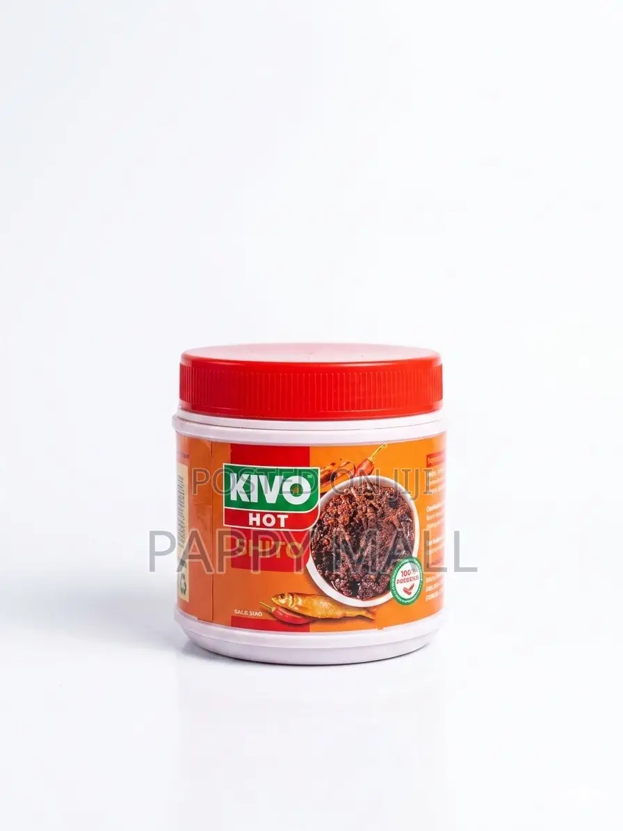 Kivo Hot Shito - Premium Authentic Spicy Sauce 450g