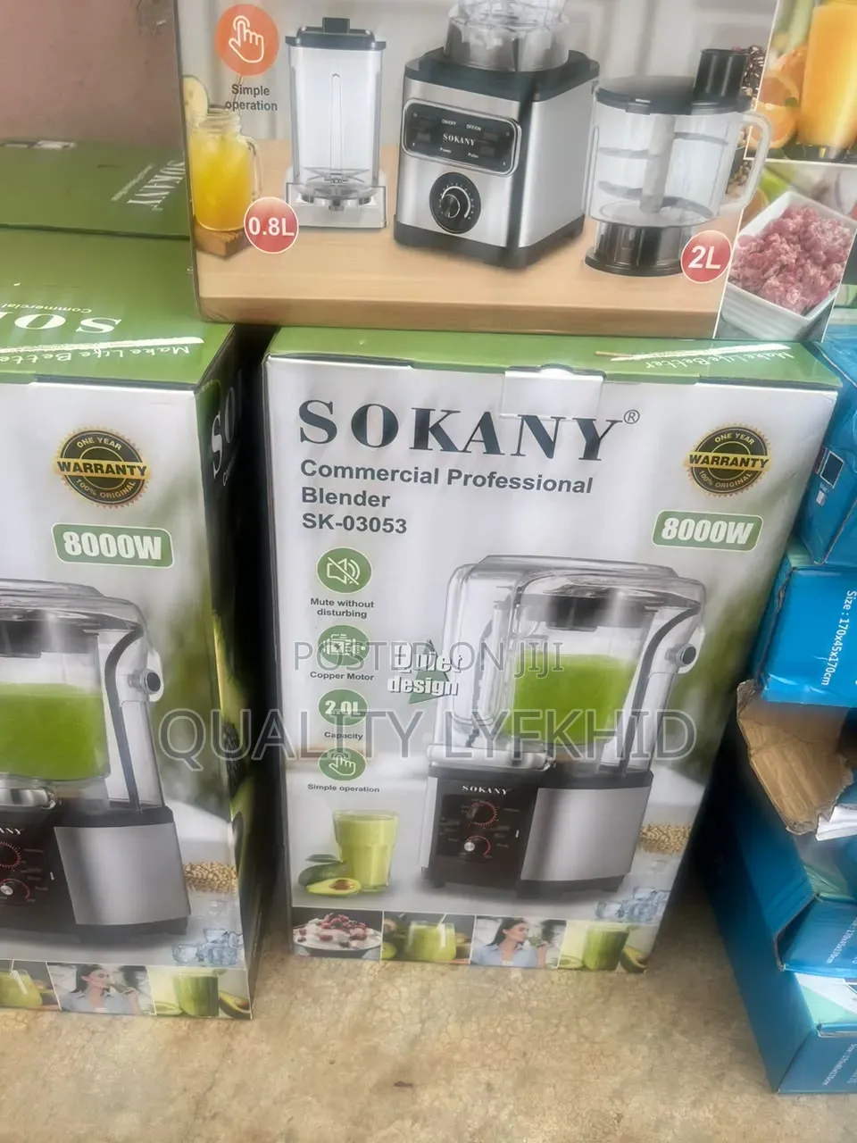 Sokany Silent Multipurpose Blender
