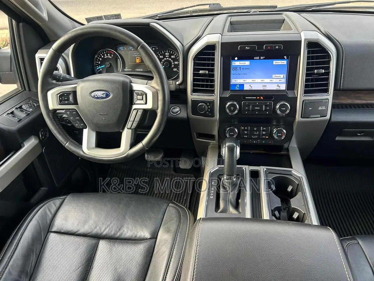 Ford F-150 Lariat 4x4 SuperCab Styleside 6.5 ft. box 145 in. WB 2019