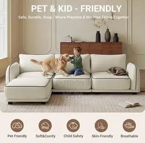 104 Inch L Shaped Modular Sectional