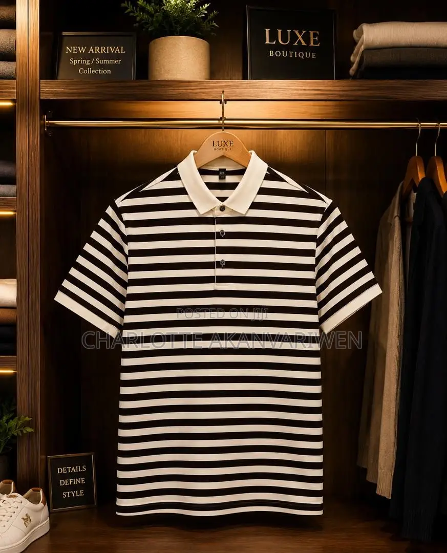 Men Design Strip Shirts