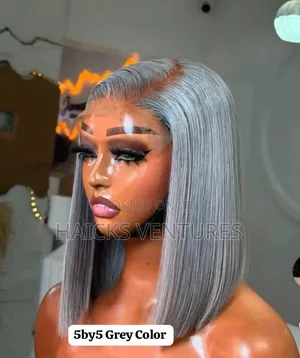 5*5 Gray Colour Hair