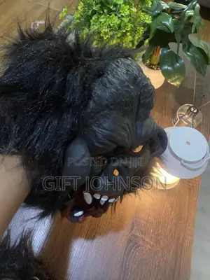 Gorilla Face Mask For Content Creator Movie Makers Comedy Pranks