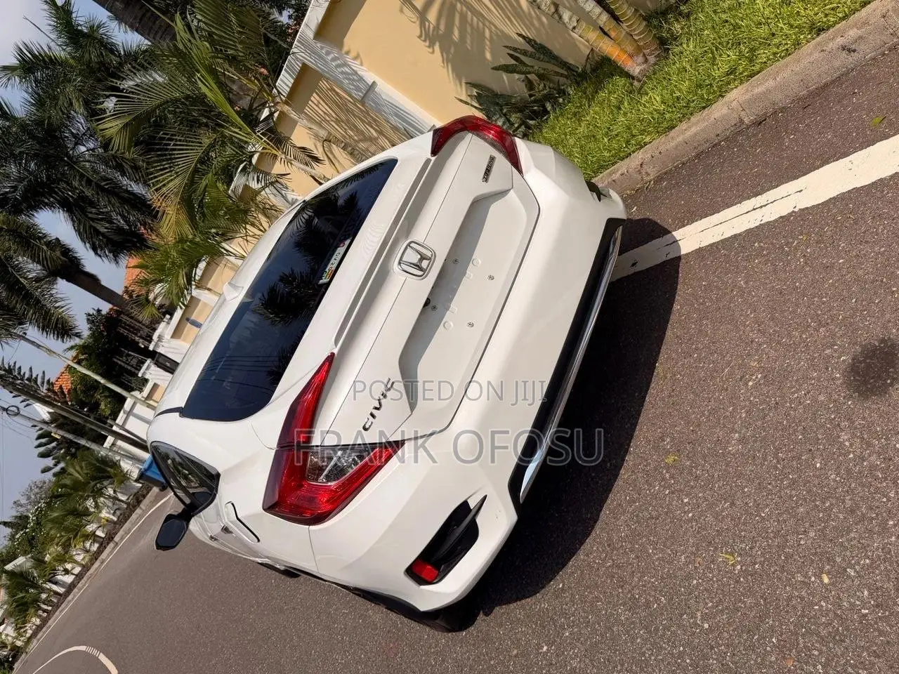 Honda Civic Touring Sedan 2019 White