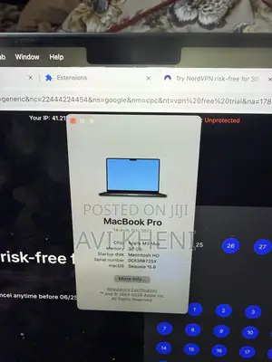 Laptop Apple MacBook Pro 2023 M3 Max 36GB Apple M3 Max SSD 1T