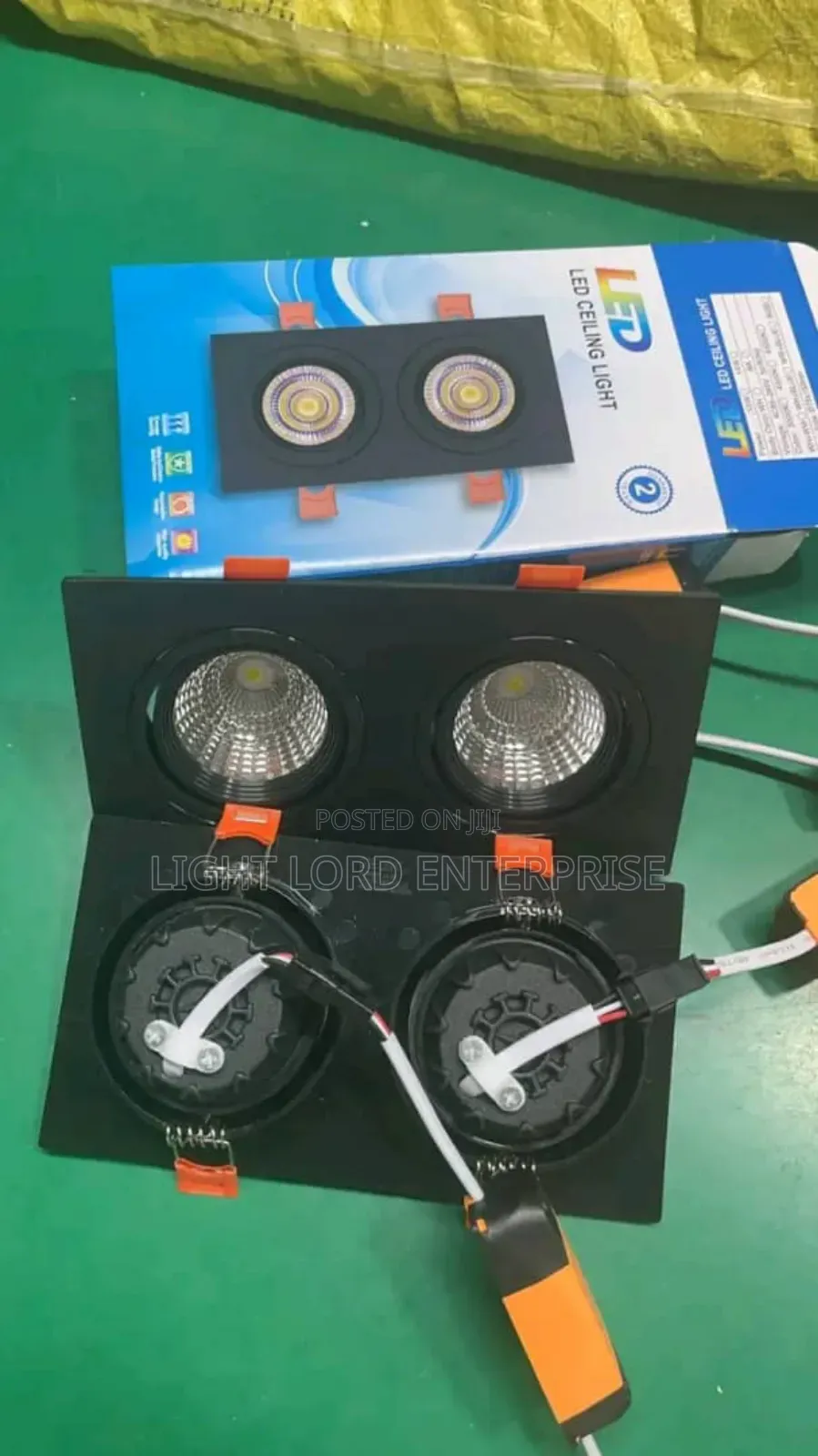Diecast Square Spot Light