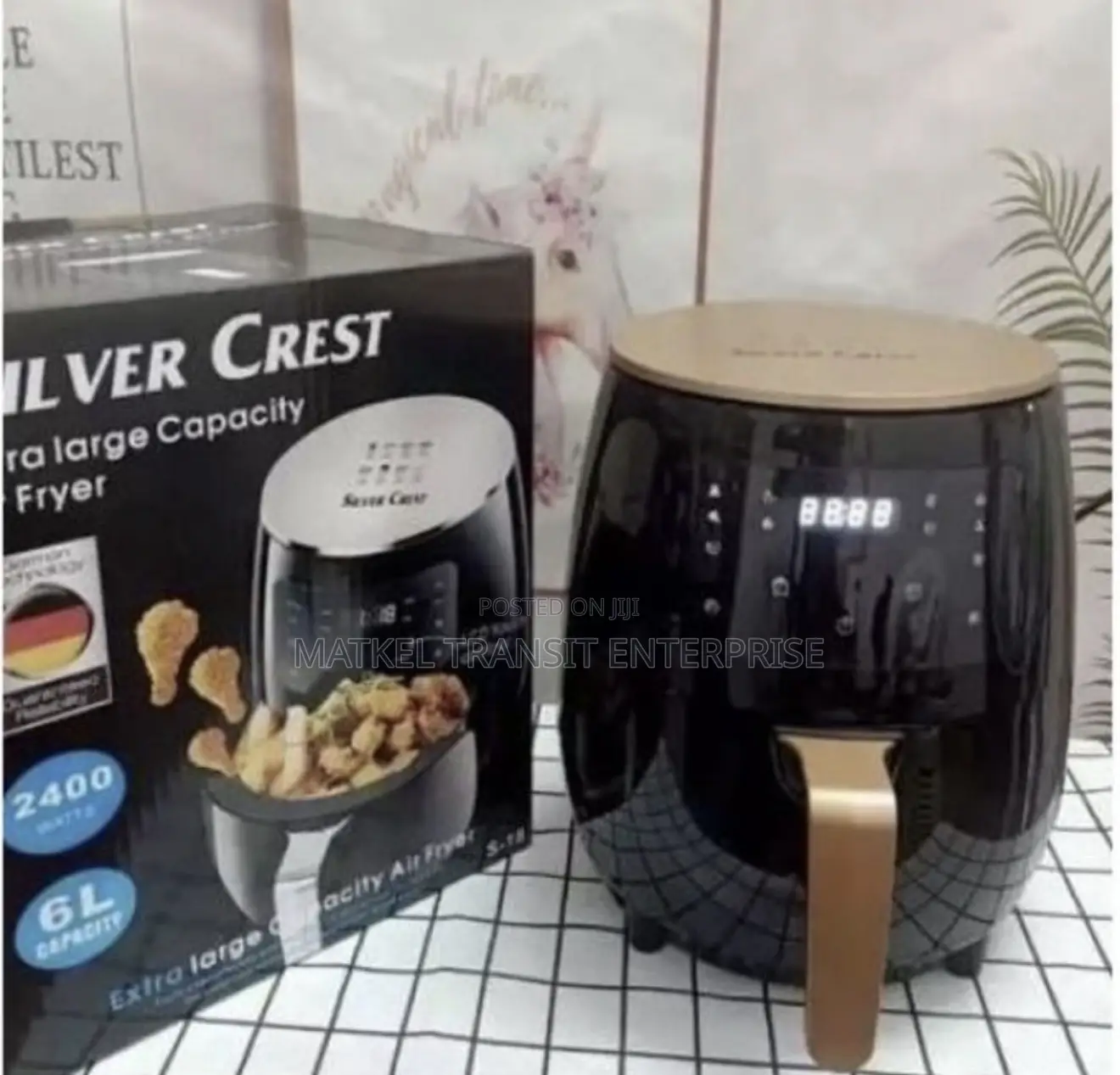 Silvercrest 8l Smart Airfryer
