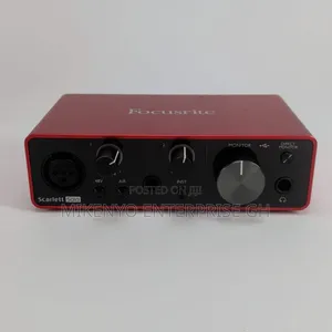 Scarlett Solo 3rd Gen Usb Audio Interface