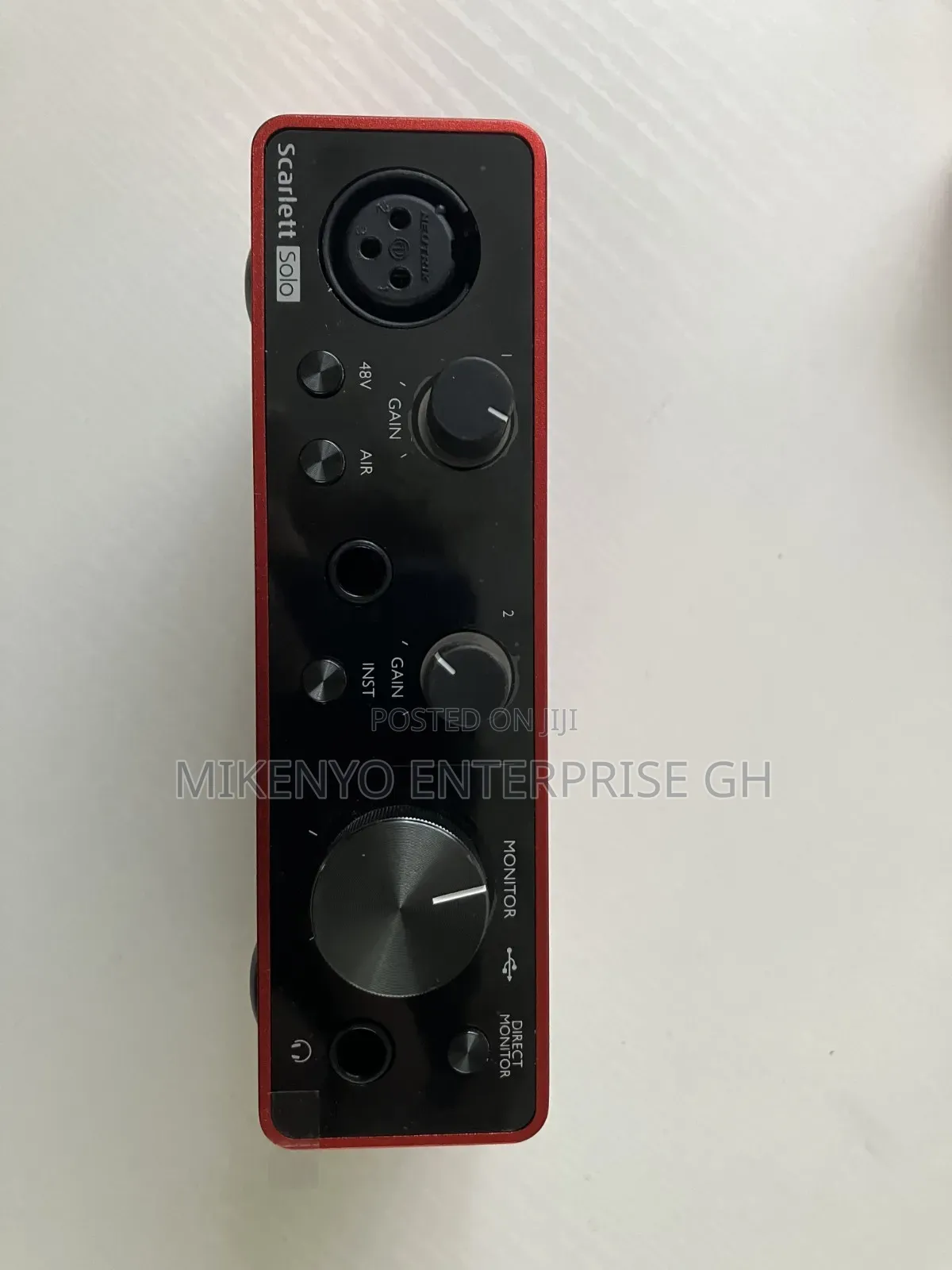 Scarlett Solo 3rd Gen Usb Audio Interface