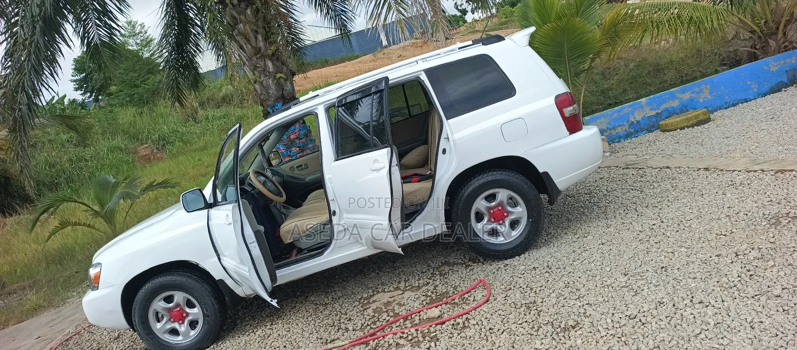 Toyota Highlander 4x4 2005 White