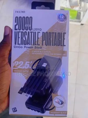 Tecno Versatile Portable Ongo Power Bank