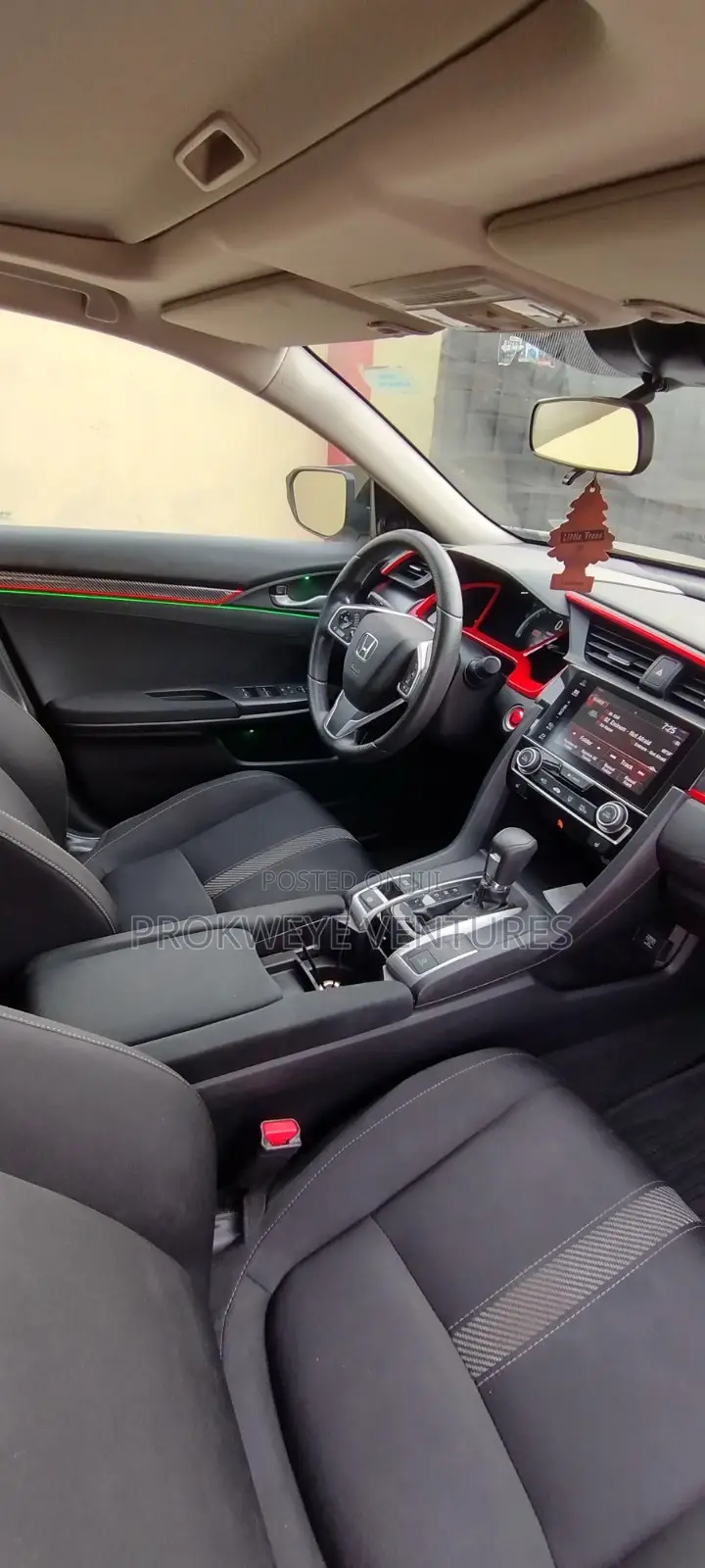 Honda Civic Touring Sedan 2019 Gray