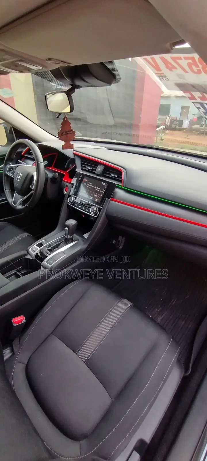 Honda Civic Touring Sedan 2019 Gray