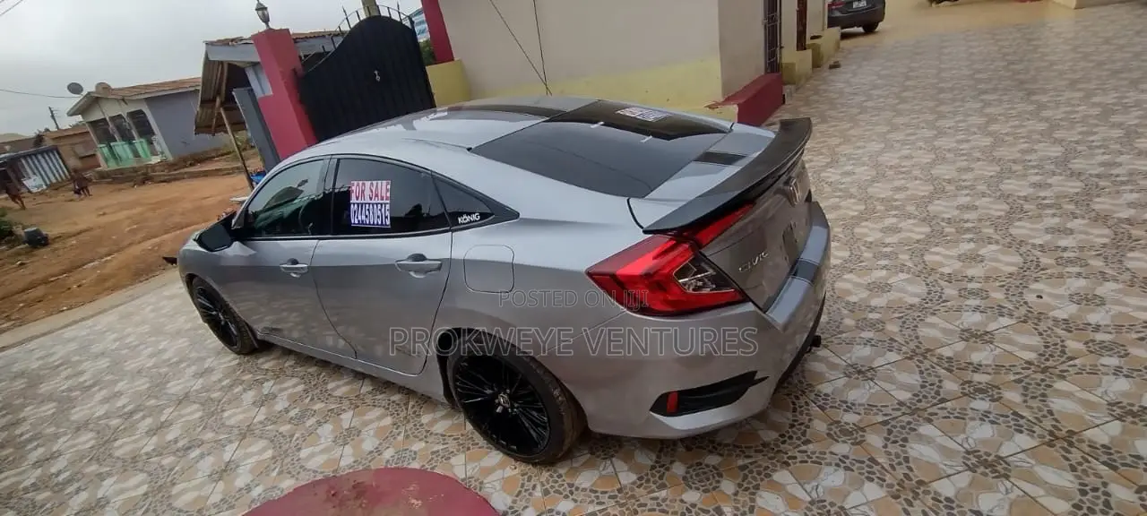 Honda Civic Touring Sedan 2019 Gray