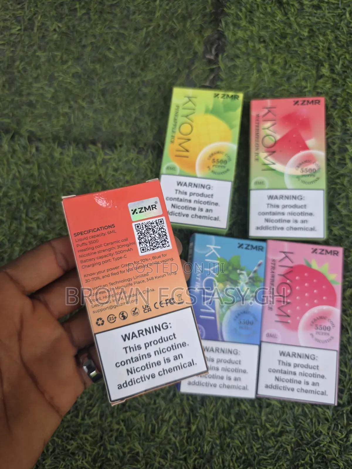 Disposable Vape 5500 Puffs