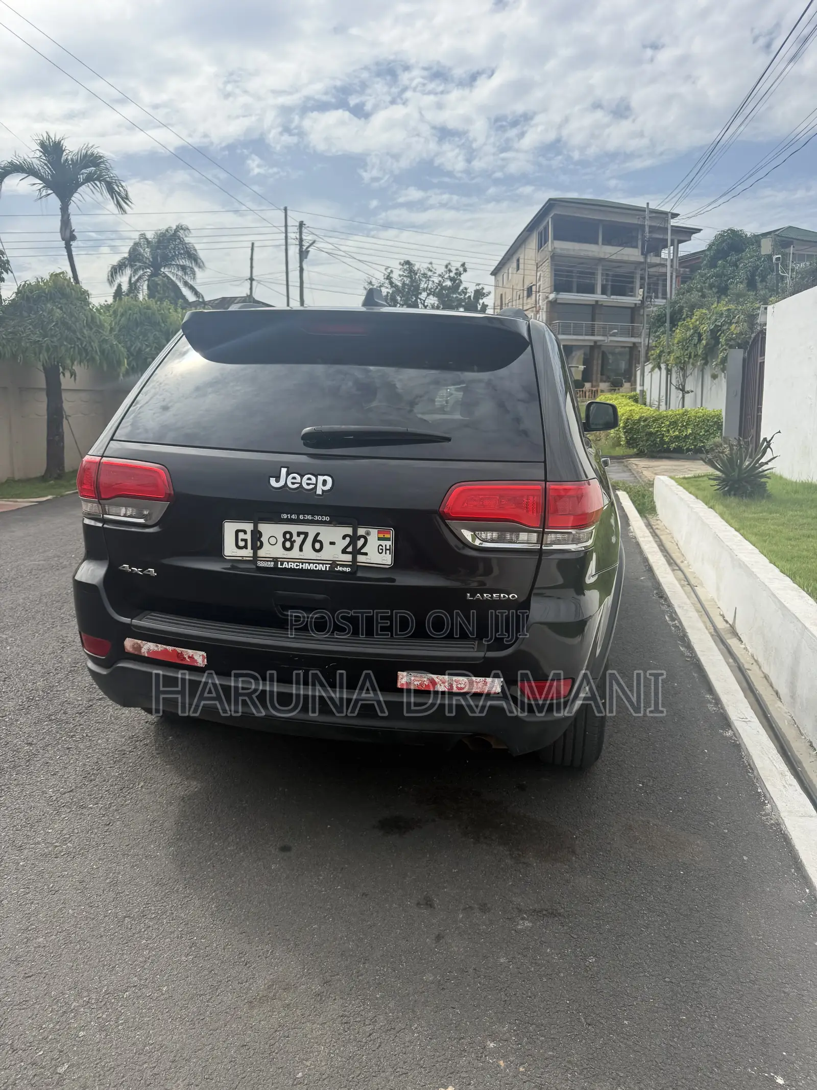 Jeep Grand Cherokee Laredo 4dr 4x2 2016 Black