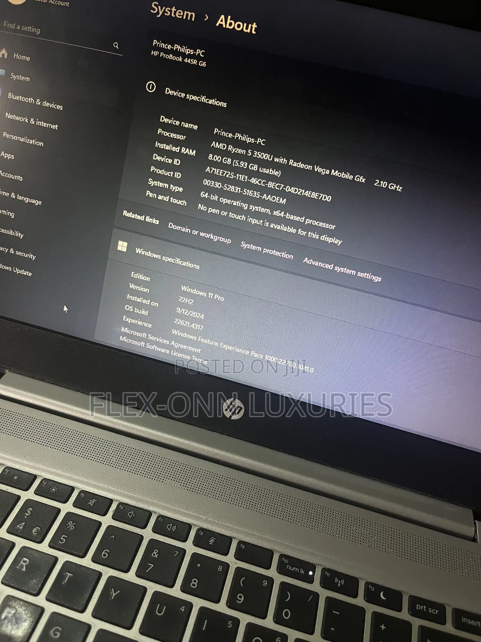 Laptop HP ProBook 445R G6 8GB AMD Ryzen 5 SSD 256GB