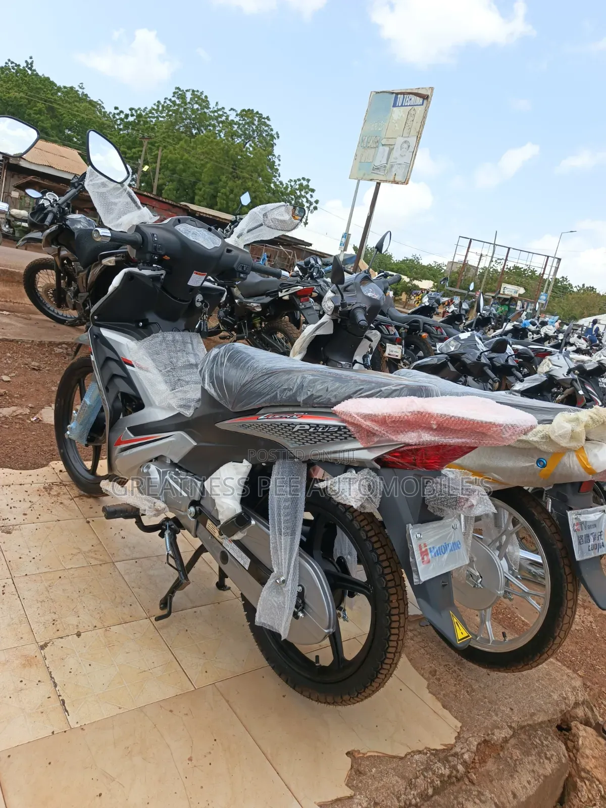 New Motorcycle 2026 Gray