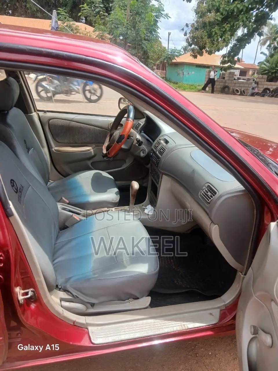 Toyota Corolla 1.8 Sedan Automatic 2002 Red