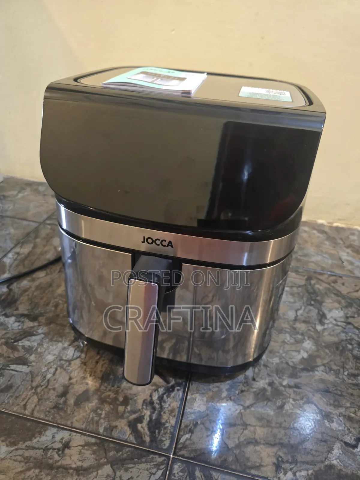 Jocca 9l Digital Air Fryer – Excellent Condition (Barely Used)