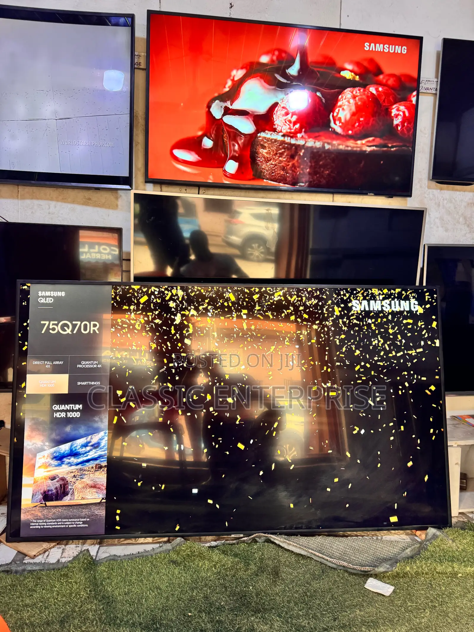Samsung 75 Inches Qled 75q70r Double Digital Satellite