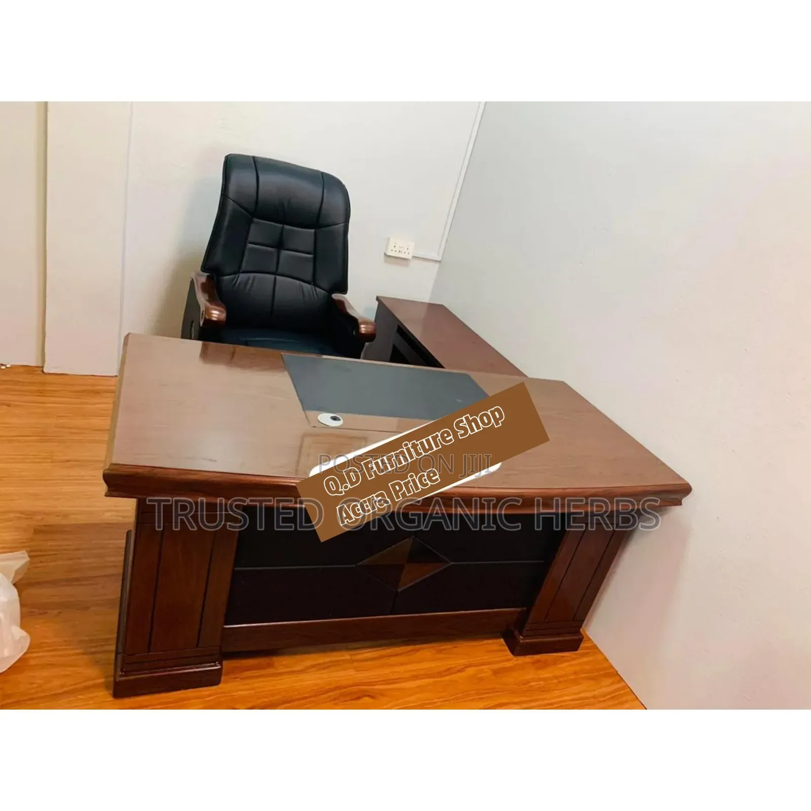 Executive Luxury L-Shape Office Table ( Imported)