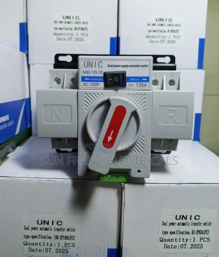 125a Single Phase Automatic Transfer Switch