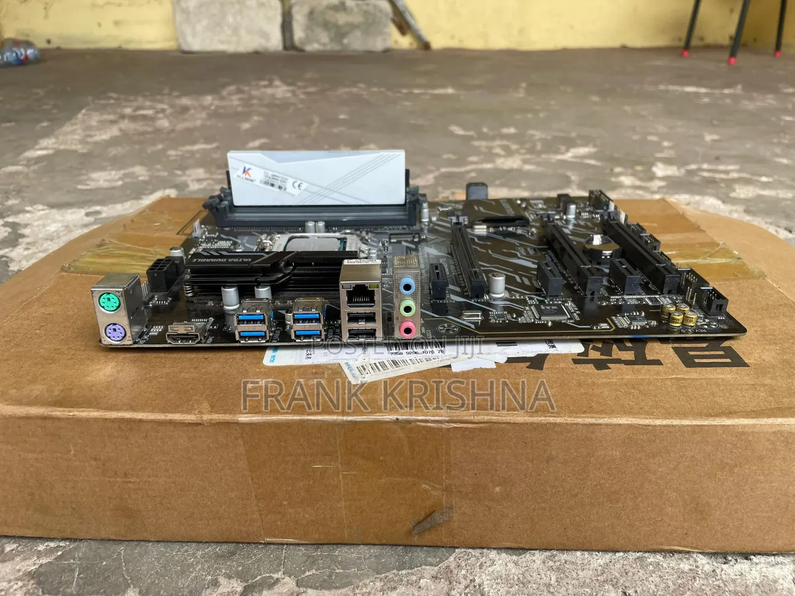 Gigabyte Z370p D3 + I5 8th Gen+16gb Ram