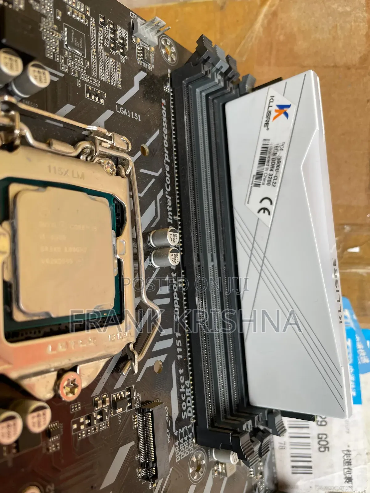 Gigabyte Z370p D3 + I5 8th Gen+16gb Ram