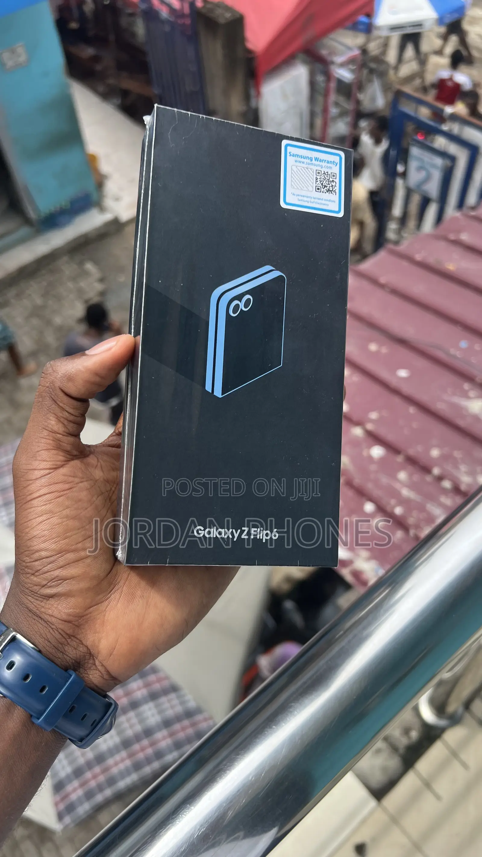 New Samsung Galaxy Z Flip6 256 GB Blue