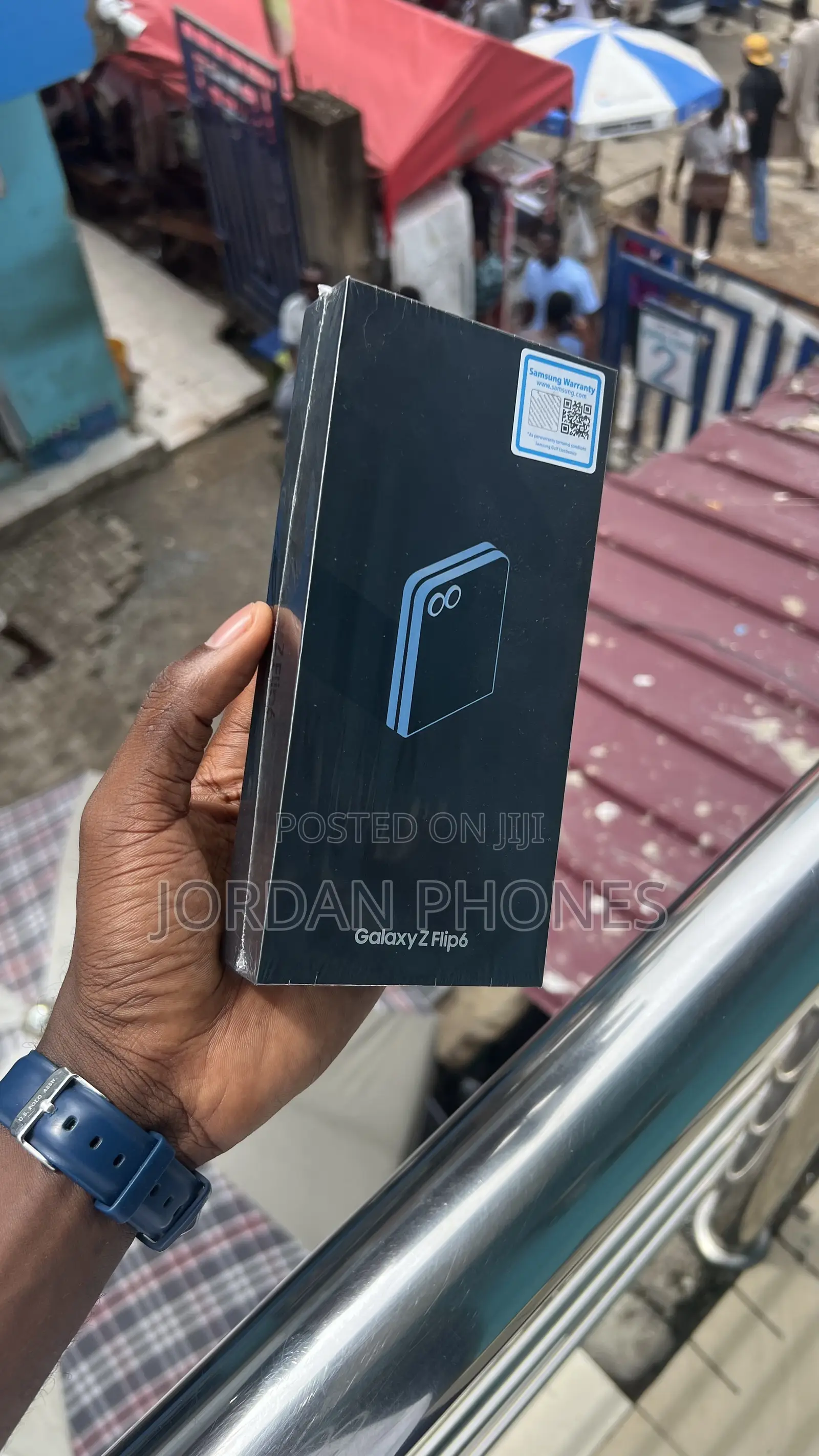 New Samsung Galaxy Z Flip6 256 GB Blue