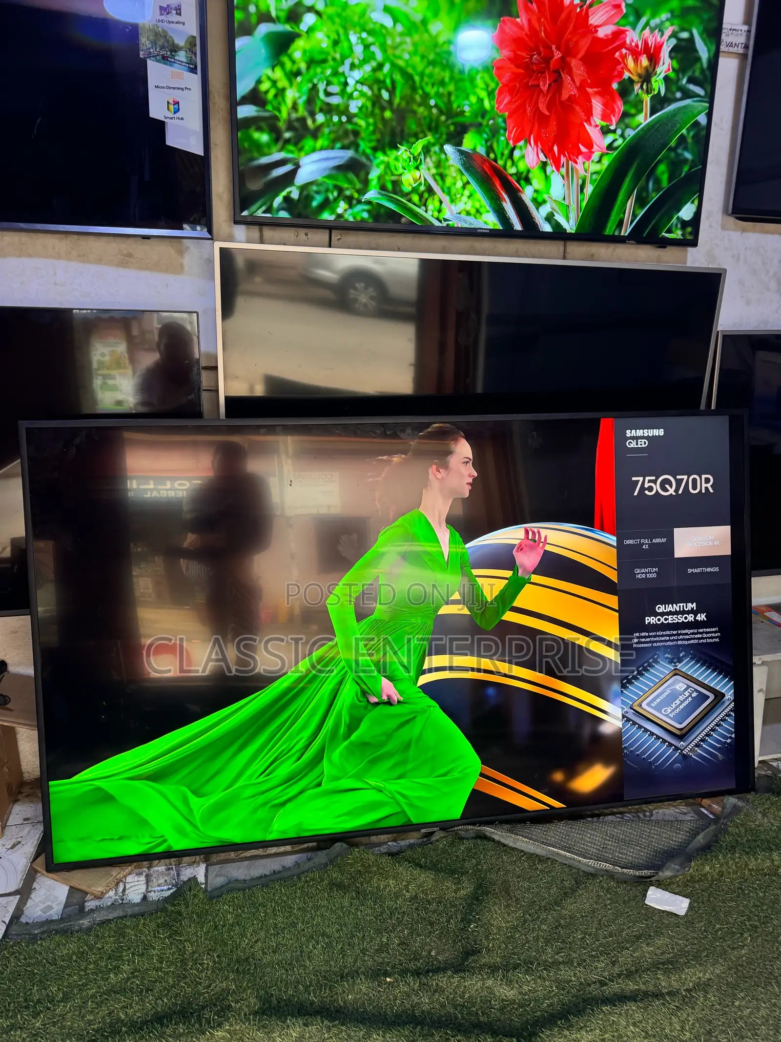 Samsung 75 Inches Qled 75q70r Double Digital Satellite