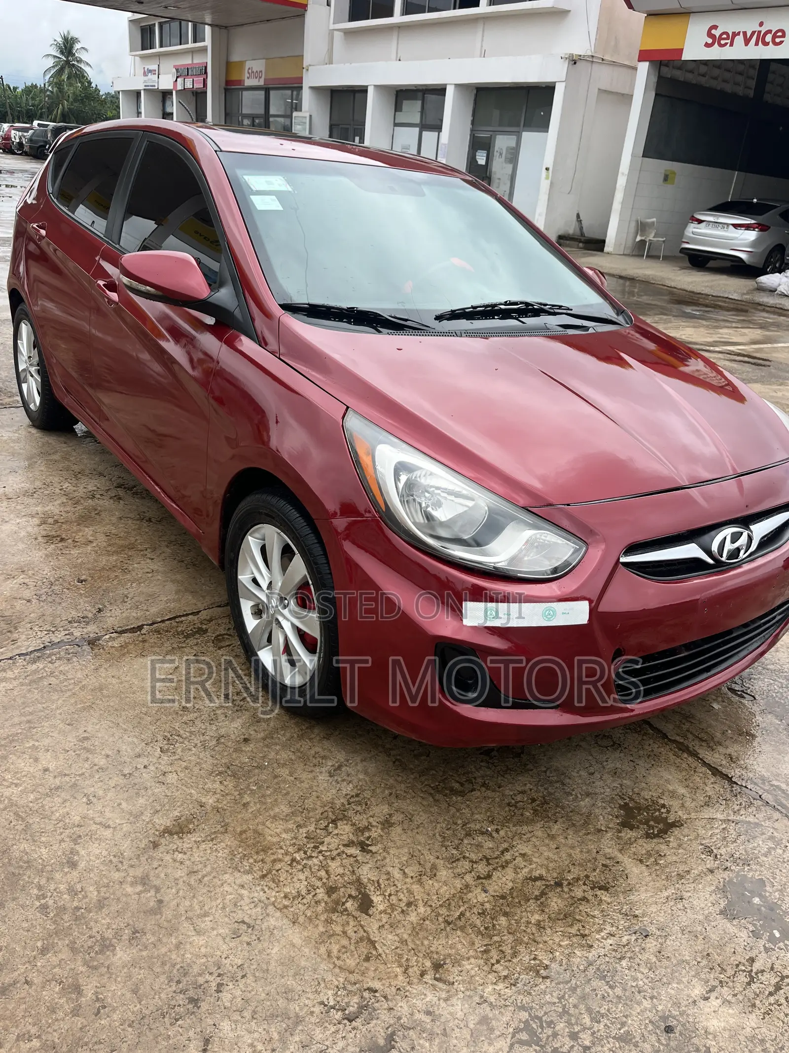 Hyundai Accent 2016 Red