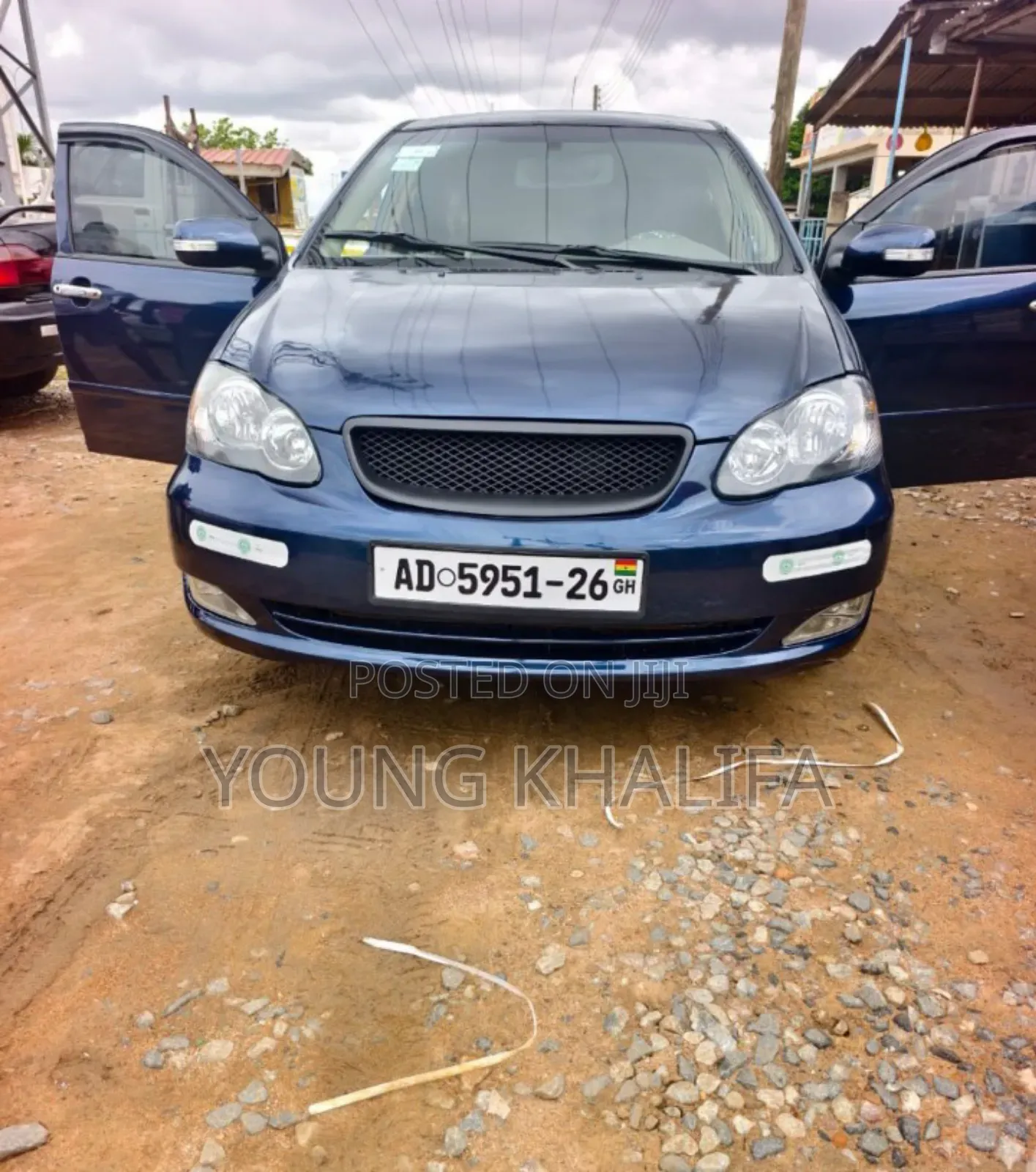Toyota Corolla 2007 Blue