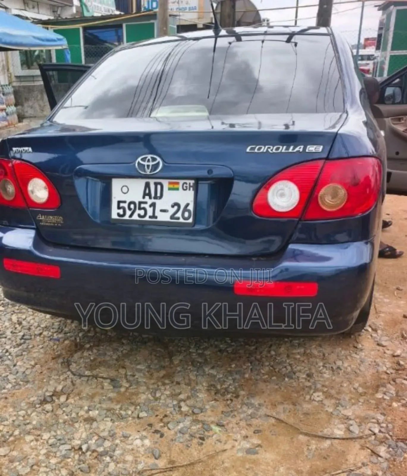 Toyota Corolla 2007 Blue