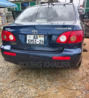 Toyota Corolla 2007 Blue