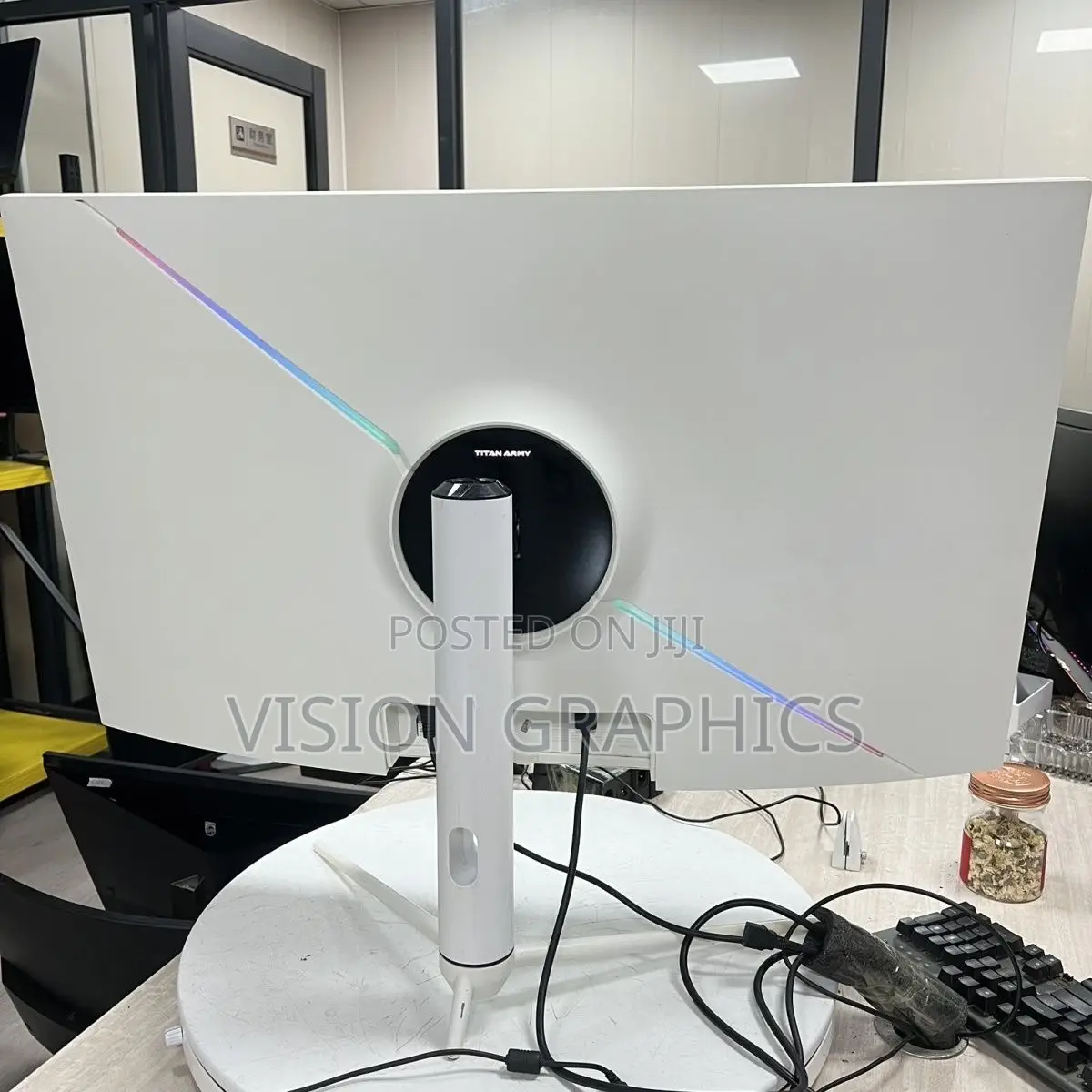 Titan Army 40inches Curve Gaming Monitor With Led Back Lights 165hz