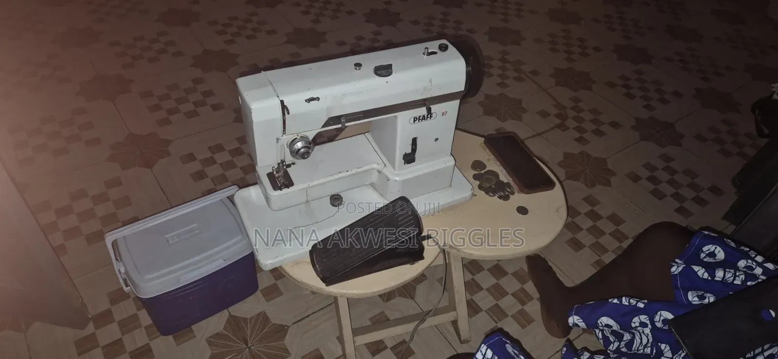 Original German Pfaff Electronic Sewing Machine