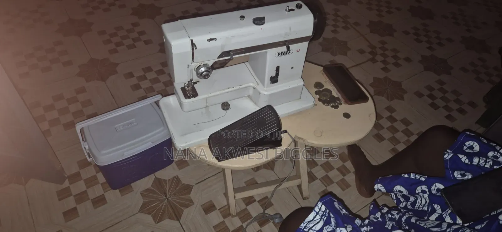 Original German Pfaff Electronic Sewing Machine