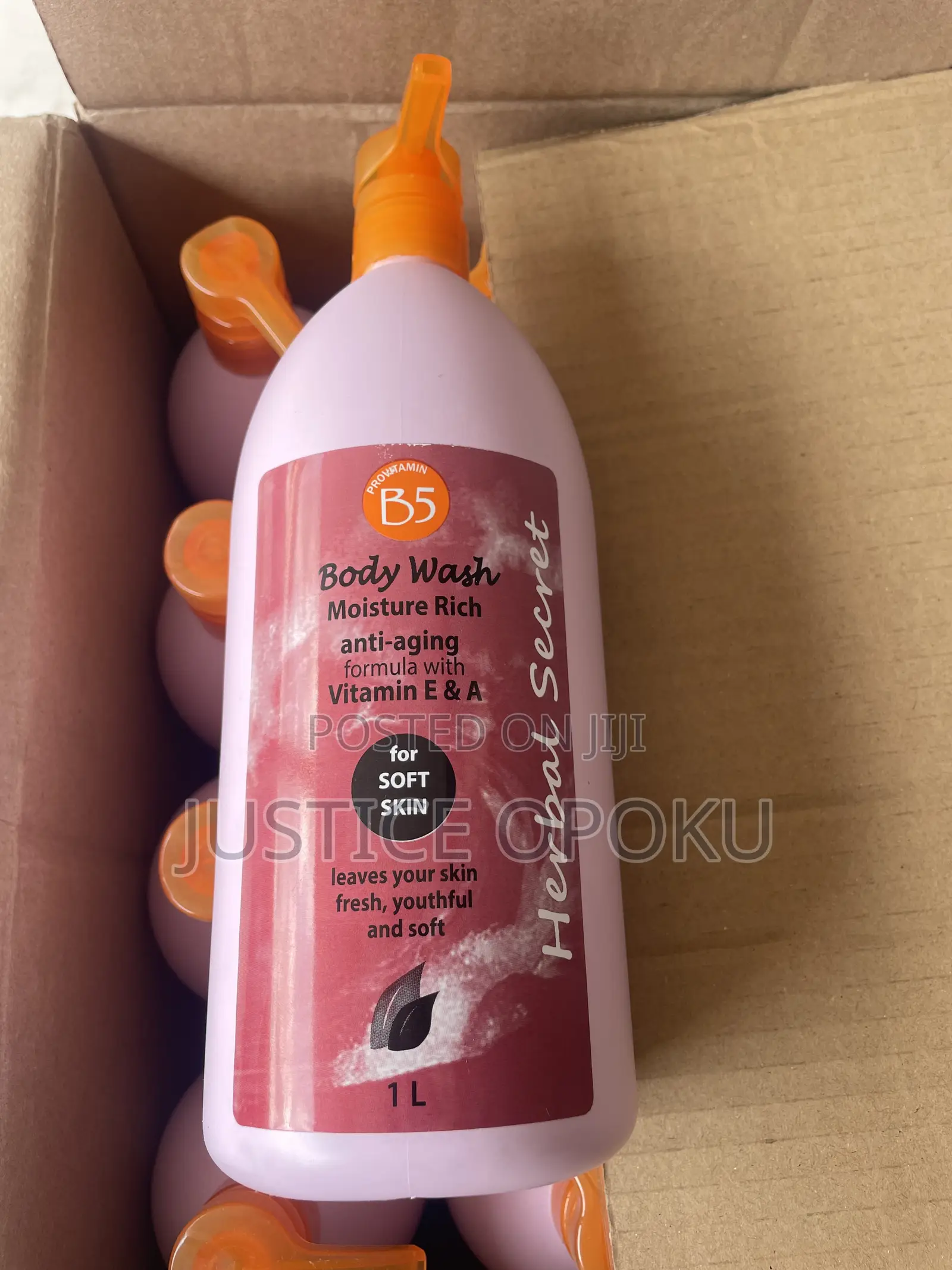 B5 Body Wash Moisture Rich Anti-Aging Formula With Vitamin E A